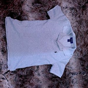 Grey polo shirt